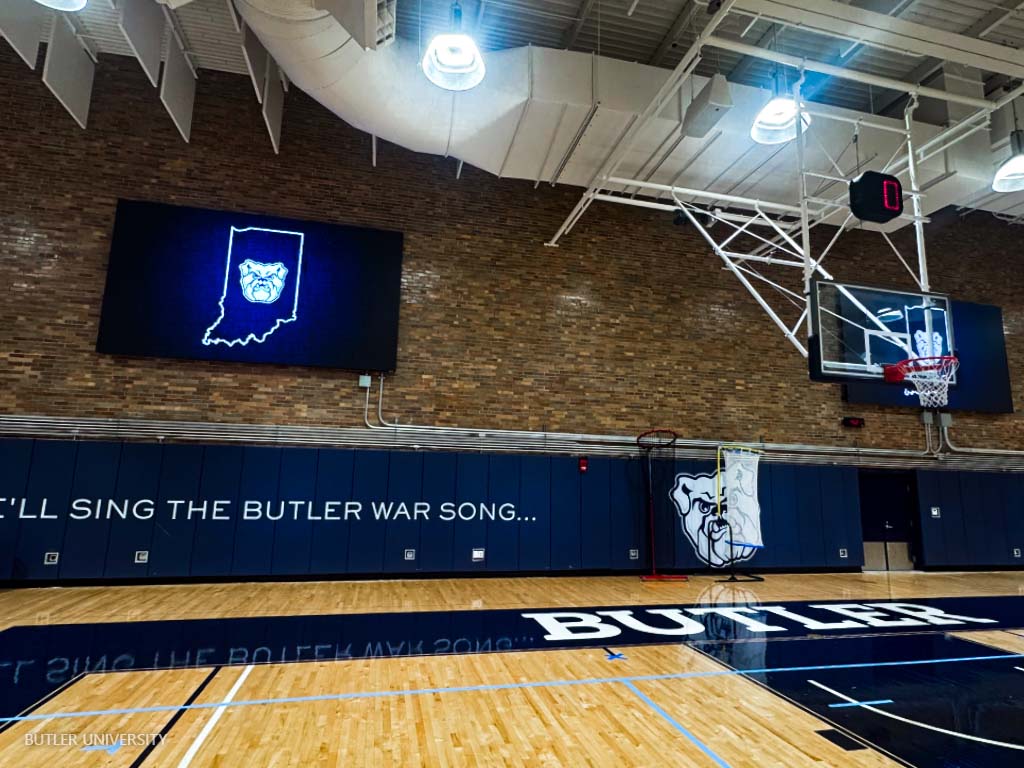 Hinkle Fieldhouse practice facility