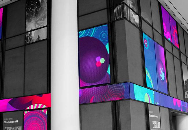 National Public Radio (NPR) Three-Phase LED Display