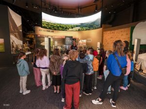 Moving through time exhibit