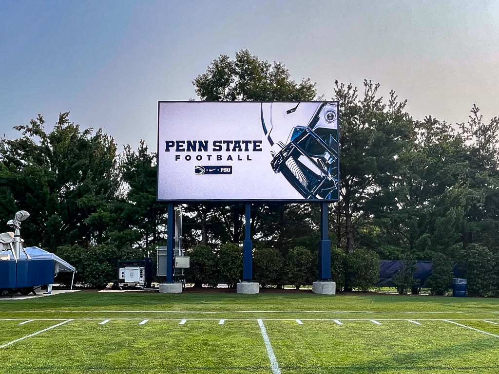 Football Field Scoreboard - 16' Wide Stadium Scoreboards