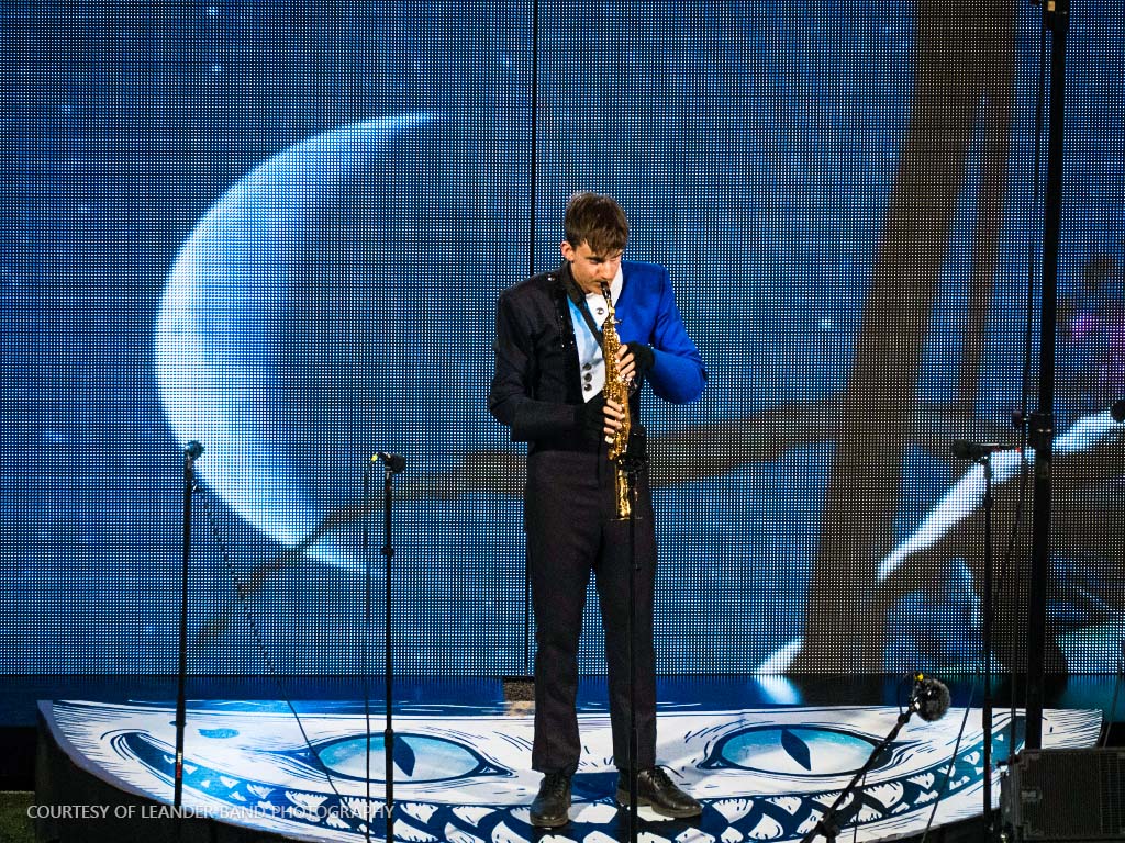 Leander High School Band LED Video