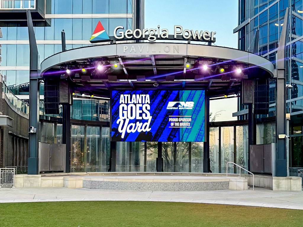 Georgia Power Pavilion stage