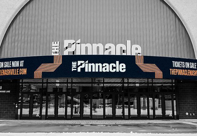 The Pinnacle marquee