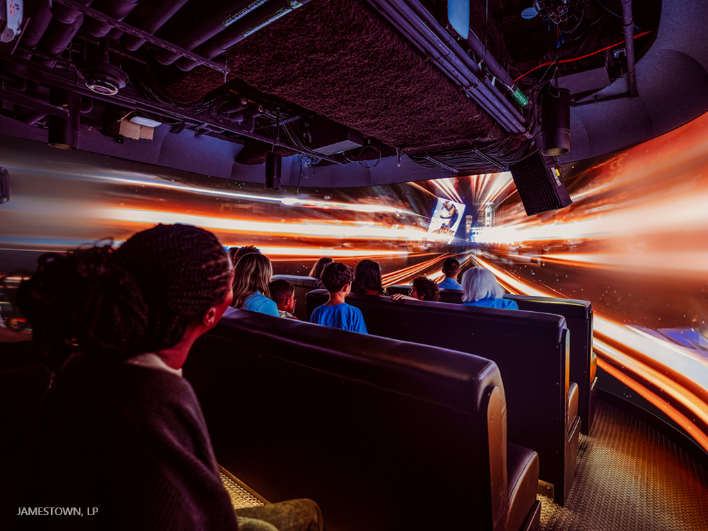 Virtual taxi ride exhibit at times travel