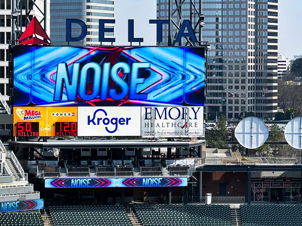 Braves out of town scoreboard