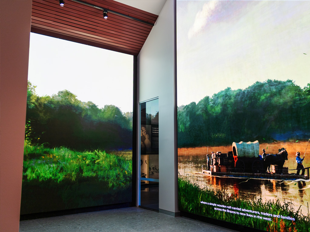 Washington on the Brazos museum displays